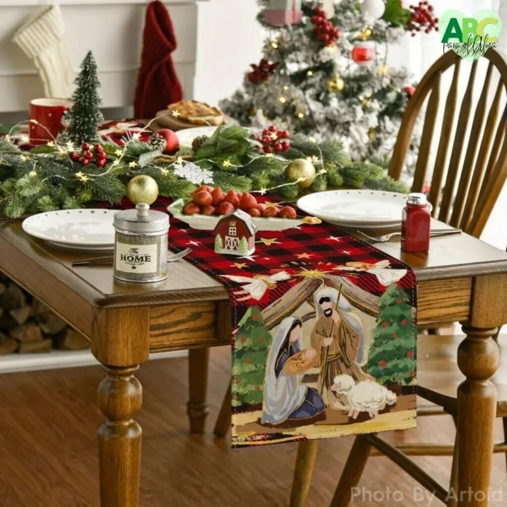 Camino de mesa NAVIDEÑO de 33 x 91cm